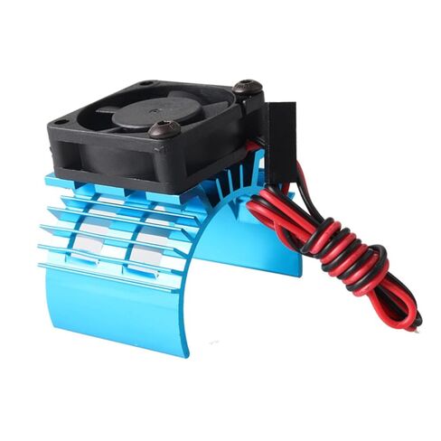 RC Car Car Brush Simple مع مروحة التبريد الأزرق الأزرق المحسّن للحرارة للمحركات المعدلة للأسهم للقوارب الكهربائية التي تعمل بالطاقة الكهربائية in Kuwait