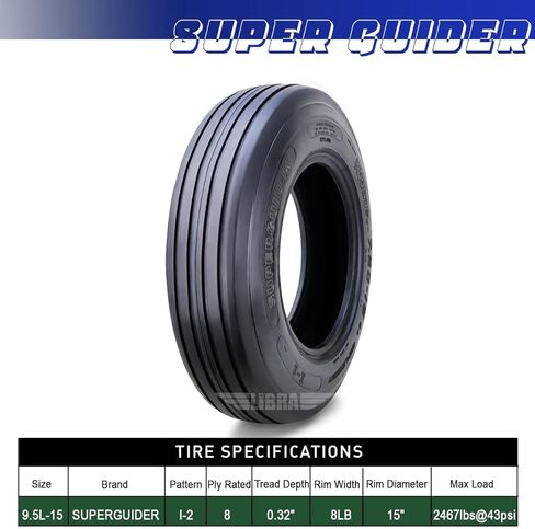 ثقيل 9.5L-14 RIB تنفيذ الإطارات I-1 نمط 8 PLY-16008 in Kuwait