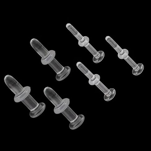 SATIX 20G-8G GLASS FLAS BACK RETAINER مع حلقة O للأقراط الغضروف بالهول Tragus RIP RIP in Saudi Arabia