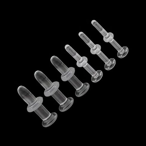 SATIX 20G-8G GLASS FLAS BACK RETAINER مع حلقة O للأقراط الغضروف بالهول Tragus RIP RIP in Saudi Arabia