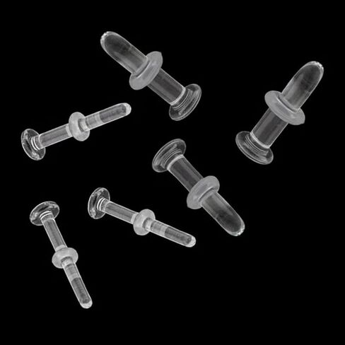 SATIX 20G-8G GLASS FLAS BACK RETAINER مع حلقة O للأقراط الغضروف بالهول Tragus RIP RIP in Saudi Arabia