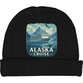 inktastic Alaska Cruise Adventure Scenic Design Baby Beanie Hat in Kuwait