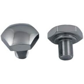 V-Twin 24-0186-غطاء أنبوب شوكة Chrome in Kuwait
