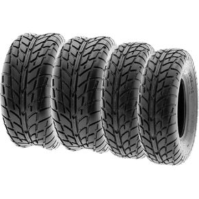 SunF 25x8-12 25x10-12 Hardpack Race Sport ATV UTV Tire 6 PR A021 - BUNDLE in Kuwait