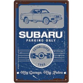 Subaru Genuine My Garage My Rancy 12 X18 Sign Sign Impreza Forester Outback Ascent Brz Crosstrek Sti Wrx Legacy in Kuwait