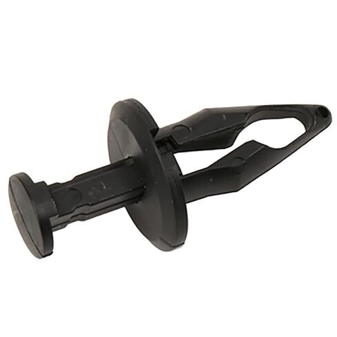 Sherco-Auto Black Nylon Front Bumper Fascia Push Retainer - 3/8" Hole - 23 MM Stem - 25 Pack in Saudi Arabia
