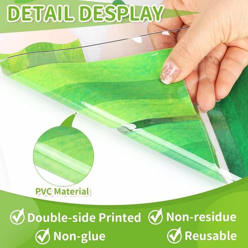 9 Sheets Pencils Window Clings, Classroom Decorations for First Day of School, Back to School Window Decals for Glass Windows Classroom Home Bulletin Board Blackboard (Pencils) in Saudi Arabia
