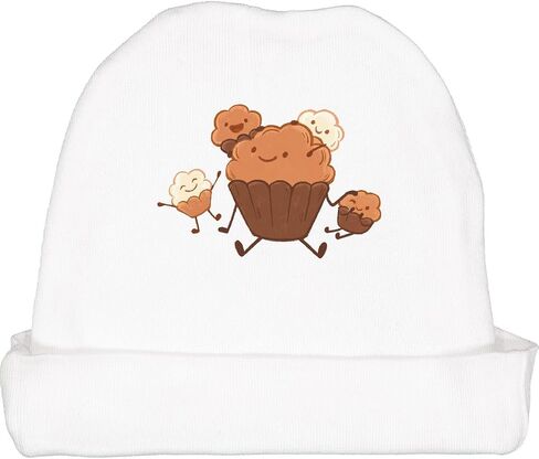 inktastic Cute Muffin Family Baby Beanie Hat in Saudi Arabia