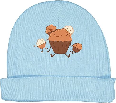 inktastic Cute Muffin Family Baby Beanie Hat in Saudi Arabia