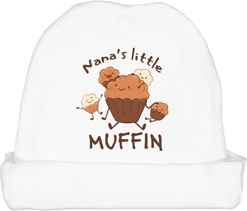 inktastic Nana's Little Muffin Baby Beanie Hat in Saudi Arabia