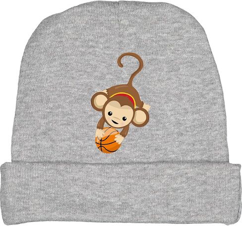 inktastic Basketball Monkey, Sport, Cute Monkey Baby Beanie Hat in Saudi Arabia
