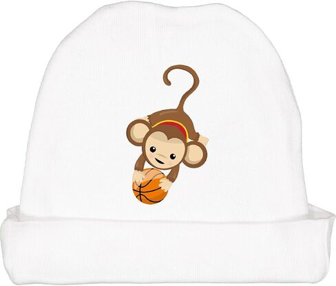 inktastic Basketball Monkey, Sport, Cute Monkey Baby Beanie Hat in Saudi Arabia