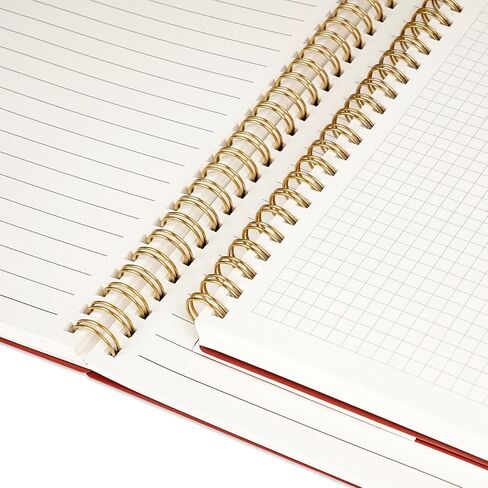 Graph Paper Notebook, 3 Pack Small Notebooks 4.3"x 5.7", Mini Grid Spiral Notebook, 480 Pages, Cute College School Supplies Pocket Notebook for Work, Aesthetic Gift Office Supplies in Saudi Arabia
