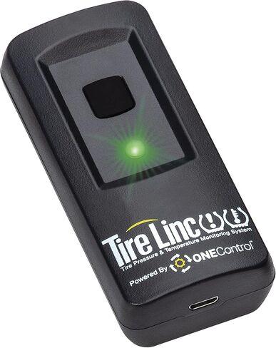 Lippert Tire LINC Tire Pressure and Temperature Monitoring System Alert Indicator for RVs and Tow Vehicles, Compatible with OneControl, No App Required, Always-on Notifications - 26240 in Saudi Arabia