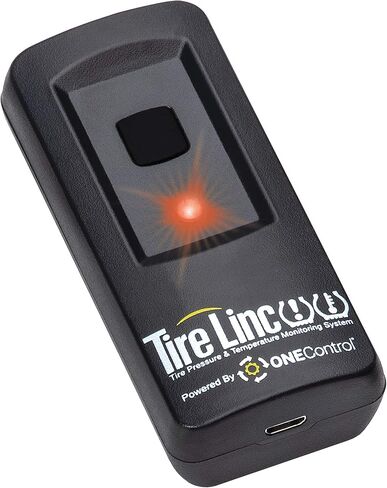 Lippert Tire LINC Tire Pressure and Temperature Monitoring System Alert Indicator for RVs and Tow Vehicles, Compatible with OneControl, No App Required, Always-on Notifications - 26240 in Saudi Arabia