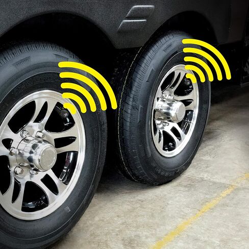 Lippert Tire LINC Tire Pressure and Temperature Monitoring System Alert Indicator for RVs and Tow Vehicles, Compatible with OneControl, No App Required, Always-on Notifications - 26240 in Saudi Arabia