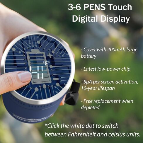 Insulin Cooler Travel Case,TSA Approved,48H Cooling for 3-7 Pens,Medication Cooler for Travel,Digital Temperature Display for Safe Travel in Saudi Arabia