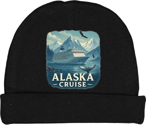 inktastic Alaska Cruise Adventure Scenic Design Baby Beanie Hat in Kuwait