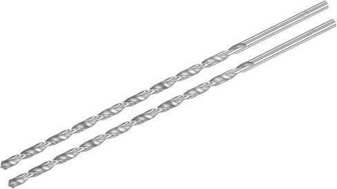 uxcell 2PCS 4mm x 200mm Straight Shank Twist Drilling Bit for Electric Drill in Saudi Arabia