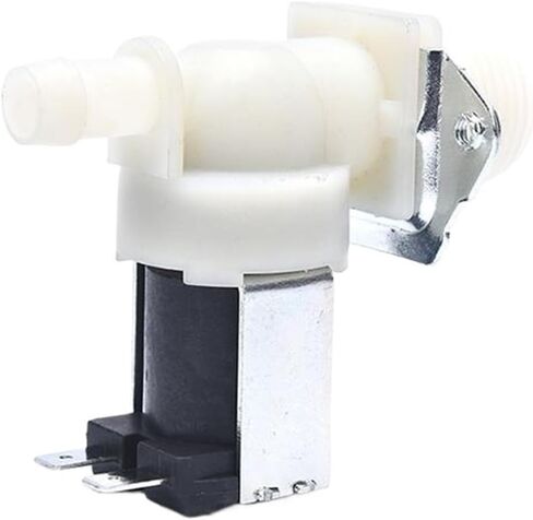 DC12V AC220V Plastic Water Electromagnetic Valve Normally Closed Water Drain Valve Electric Water Inlet Solenoid(DC 12V) in Kuwait