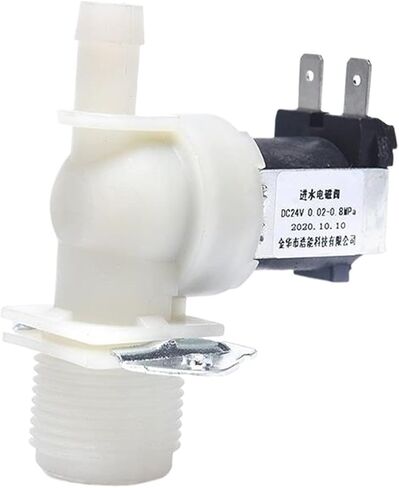 DC12V AC220V Plastic Water Electromagnetic Valve Normally Closed Water Drain Valve Electric Water Inlet Solenoid(DC 12V) in Kuwait