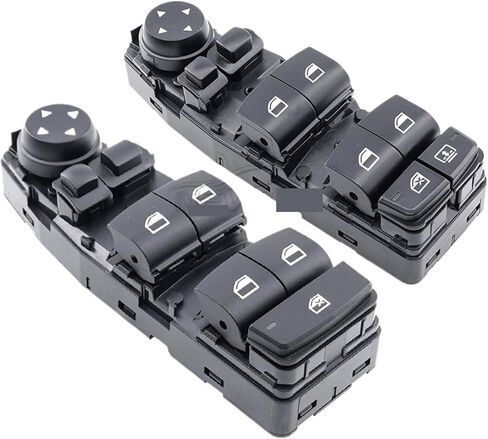 Fit for 5 6 Series F06 F07 F10 F11 X3 F25 Driver Side Window Lifter Switch Master 61319241956 61319241955(61319241955) in Saudi Arabia