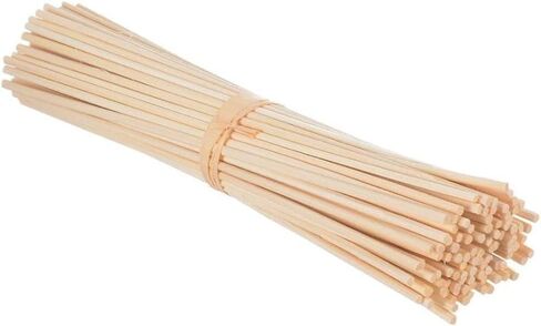 30 PCS Wood Rattan Reed Sticks ، عصي Respuser Ress ، وموزع الزيت العطري ، وموزع العطائر في المنزل للمنزل ، والمكتب ، ديكور الزفاف in Saudi Arabia
