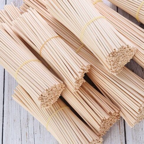 30 PCS Wood Rattan Reed Sticks ، عصي Respuser Ress ، وموزع الزيت العطري ، وموزع العطائر في المنزل للمنزل ، والمكتب ، ديكور الزفاف in Saudi Arabia