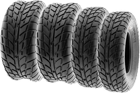 Sunf 25x8-12 25x10-12 Hardpack Race Sport ATV UTV Tyre 6 PR A021-حزمة in Kuwait
