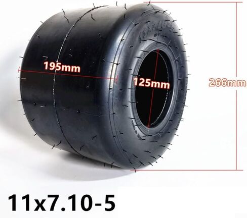 Go Kart Tires 10x4 50 and 11x7 10 for Serious Racing and Replacement Needs (10x4.50-5) (10x4.505) in Saudi Arabia