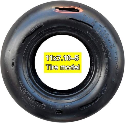 10x3.60-5/11 × 6.00-5 5 بوصة الإطارات المقاومة للانفجار المقاومة للانفجار مناسبة لاستبدال الإطارات الأمامية والخلفية من kartssafe والراحة in Kuwait