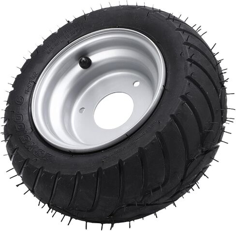 13x5.00-6 GO KART TIRES ATV UTV 6 بوصة على الطرق الوعرة مع هيكل رقائق قوية للقبضة المعززة على التضاريس الصخرية الرملية الطينية لـ ATV Quad Off Off Road Go Kart Cart Mini Pike in Kuwait