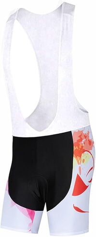 Men's and Women's Cycling Bib Shorts 3D Padded Bicycle Riding Bike Biking Pants Road Cycle Shorts in Saudi Arabia
