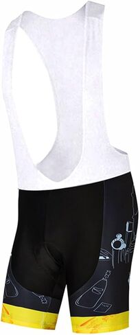 Men's and Women's Cycling Bib Shorts 3D Padded Bicycle Riding Bike Biking Pants Road Cycle Shorts in Saudi Arabia