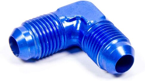 Aeroquip FCM2120 Blue Anodized Aluminized Anodized -06an 90 Degree Acpler in Kuwait