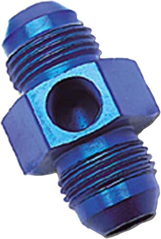 Russell Athletic -RUS -670000 Blue Anodized Aluminized -6an Flare Union Adapter in Kuwait