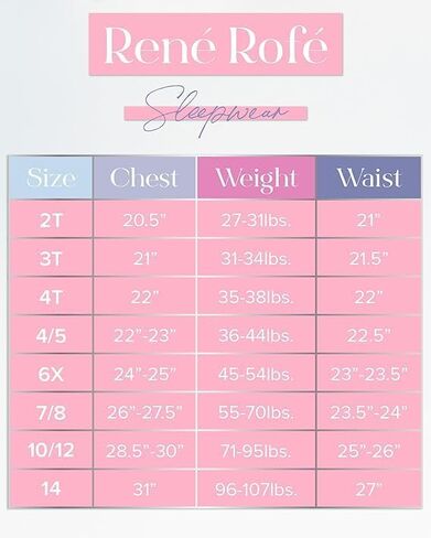 طقم بيجامة للفتيات من Rene Rofe - ثوب نوم مكشكش مكون من 3 قطع، وقميص نوم، وشورت صالة - ملابس نوم للفتيات (4-12) in Kuwait