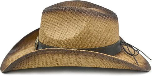 Straw Cowboy Hat for Women and Men – Western Sun Hat for Country Concert, Rodeo and Cowgirl Outfits in Saudi Arabia