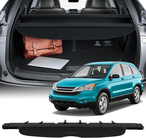 Cargo Cover for 2007-2011 Fit for Honda CR-V 2.4L Retractable Rear Trunk Cargo Shade Luggage Security Cover Shielding Waterproof in Saudi Arabia