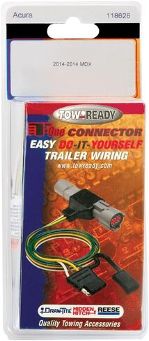 REES TRAILER TOR HITC + 5 WAY WIRING FOR 14-20 ACURA MDX 44778 2 " in Saudi Arabia