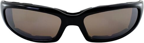 MotoFrames MF Chill Padded Motorcycle Sunglasses Black Frame w/Driving Mirror Lens in Saudi Arabia