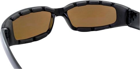 MotoFrames MF Chill Padded Motorcycle Sunglasses Black Frame w/Driving Mirror Lens in Saudi Arabia