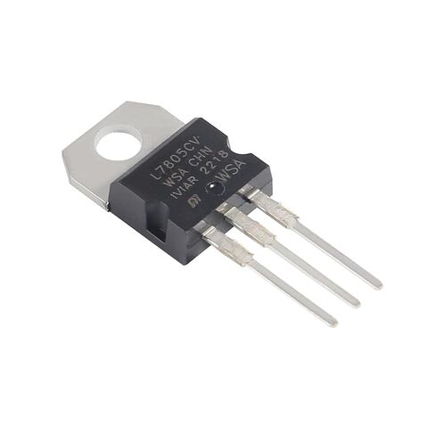RLECS 30PCS L7805CV Positive Voltage Regulator Metal Electronic Component Stabilizer 1.5A Output Current for Power Adapter and Instrumentation in Saudi Arabia