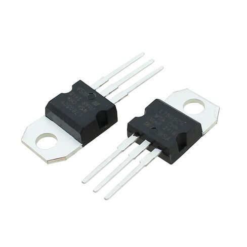 RLECS 30PCS L7805CV Positive Voltage Regulator Metal Electronic Component Stabilizer 1.5A Output Current for Power Adapter and Instrumentation in Saudi Arabia