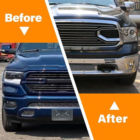 خطافات السحب الأمامية لليسار واليمين مع حواف ممتصة للصدمات، أجهزة بديلة باللون الأسود مناسبة لدودج رام 1500 مع محرك 3.6 لتر 5.7 لتر 2019 2020 2021 2022 2023 يستبدل 82215268AB 82215268AB 68272945AB in Kuwait