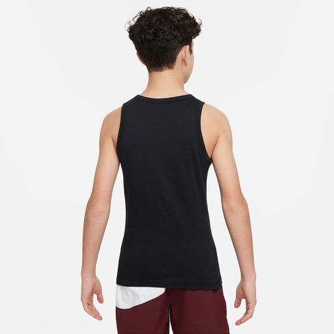 Nike Big Kids Boys 'Hbr Tank Top (الأسود) حجم كبير in Saudi Arabia