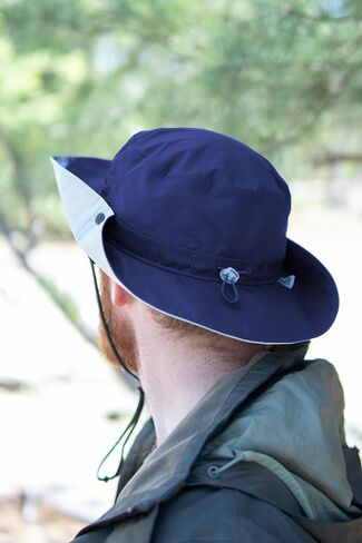 Tibbee Bucket Rain Hat - Waterproof, UPF 50+ Sun Protection, Lightweight, and Reflective, Comfort and Style Unisex in Saudi Arabia