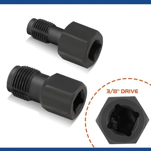 5 PCS مقبس مستشعر الأكسجين ، 1/2 "و 3/8" محرك 7/8 "مقبس التبديل العالمي 22 مم ، مآخذ مآخذ مفوضية مفتاح التسلل in Kuwait
