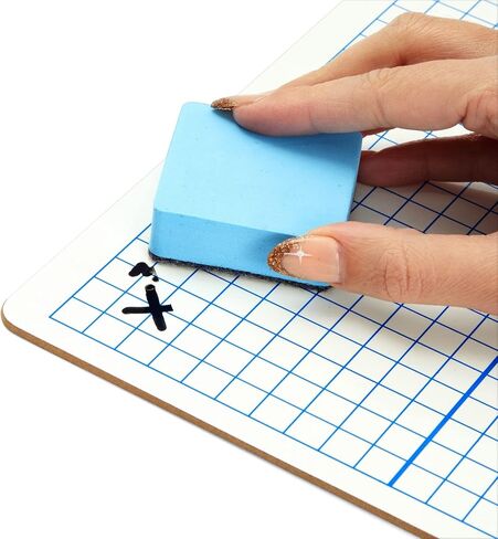 مجموعة من 12 لوحة بيضاء لطاقم الموسيقى من برايت كرييشنز مع ممحاة، وألواح كمبيوتر محمولة قابلة للمسح الجاف (9 × 12 بوصة) in Kuwait