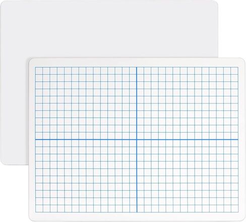 مجموعة من 12 لوحة بيضاء لطاقم الموسيقى من برايت كرييشنز مع ممحاة، وألواح كمبيوتر محمولة قابلة للمسح الجاف (9 × 12 بوصة) in Kuwait